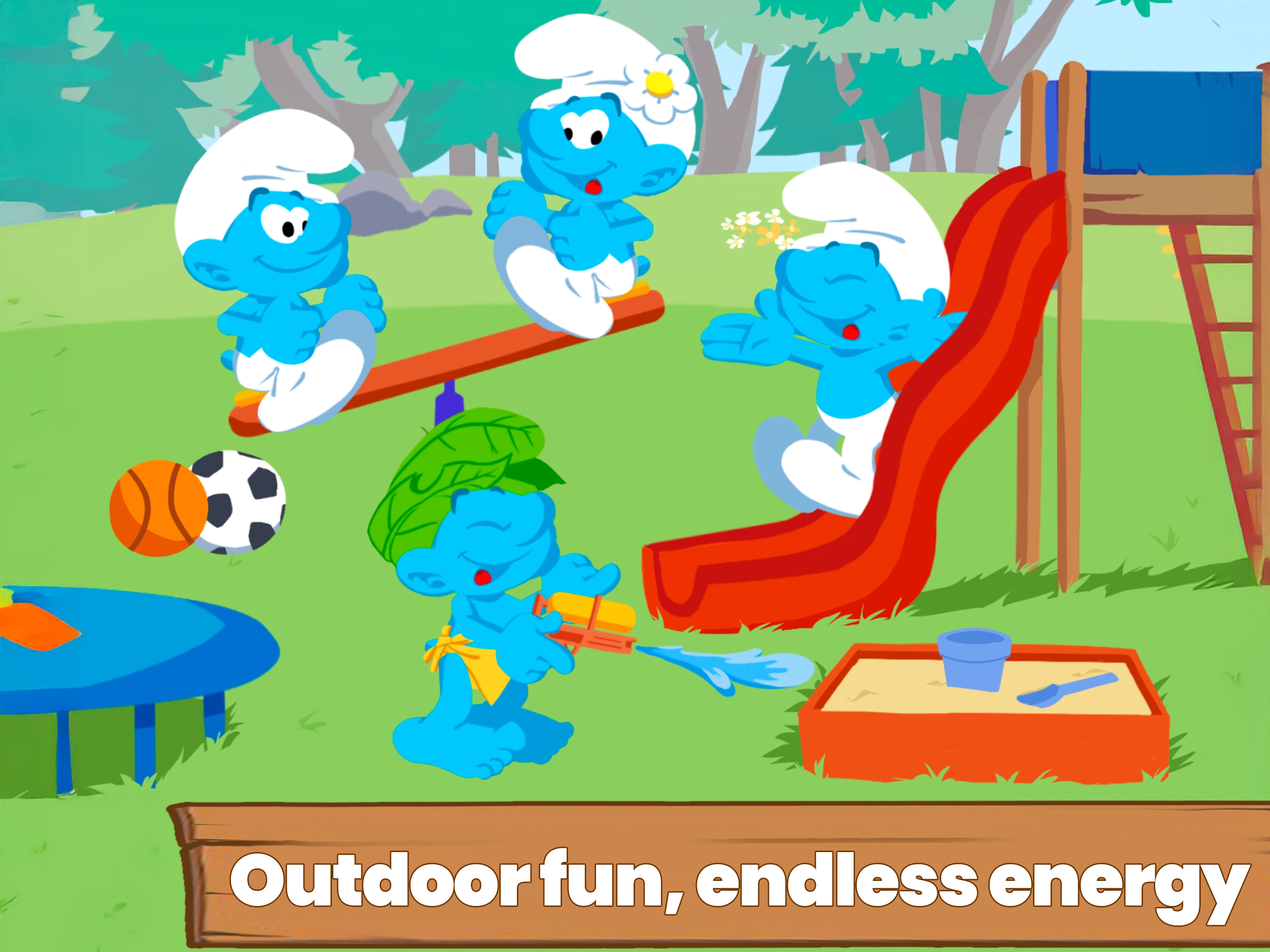 Smurf Game Screenshot