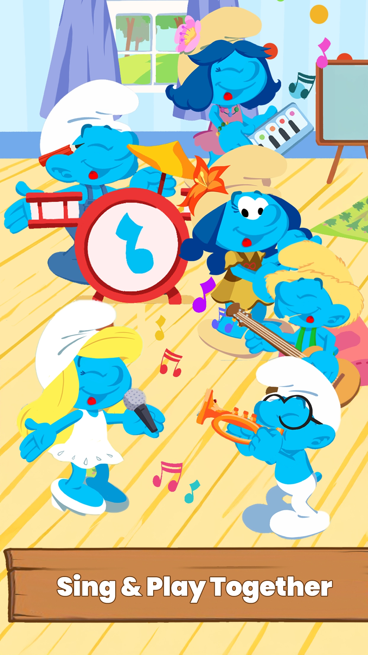 the smurfs playhouse gameplay screenshot 2