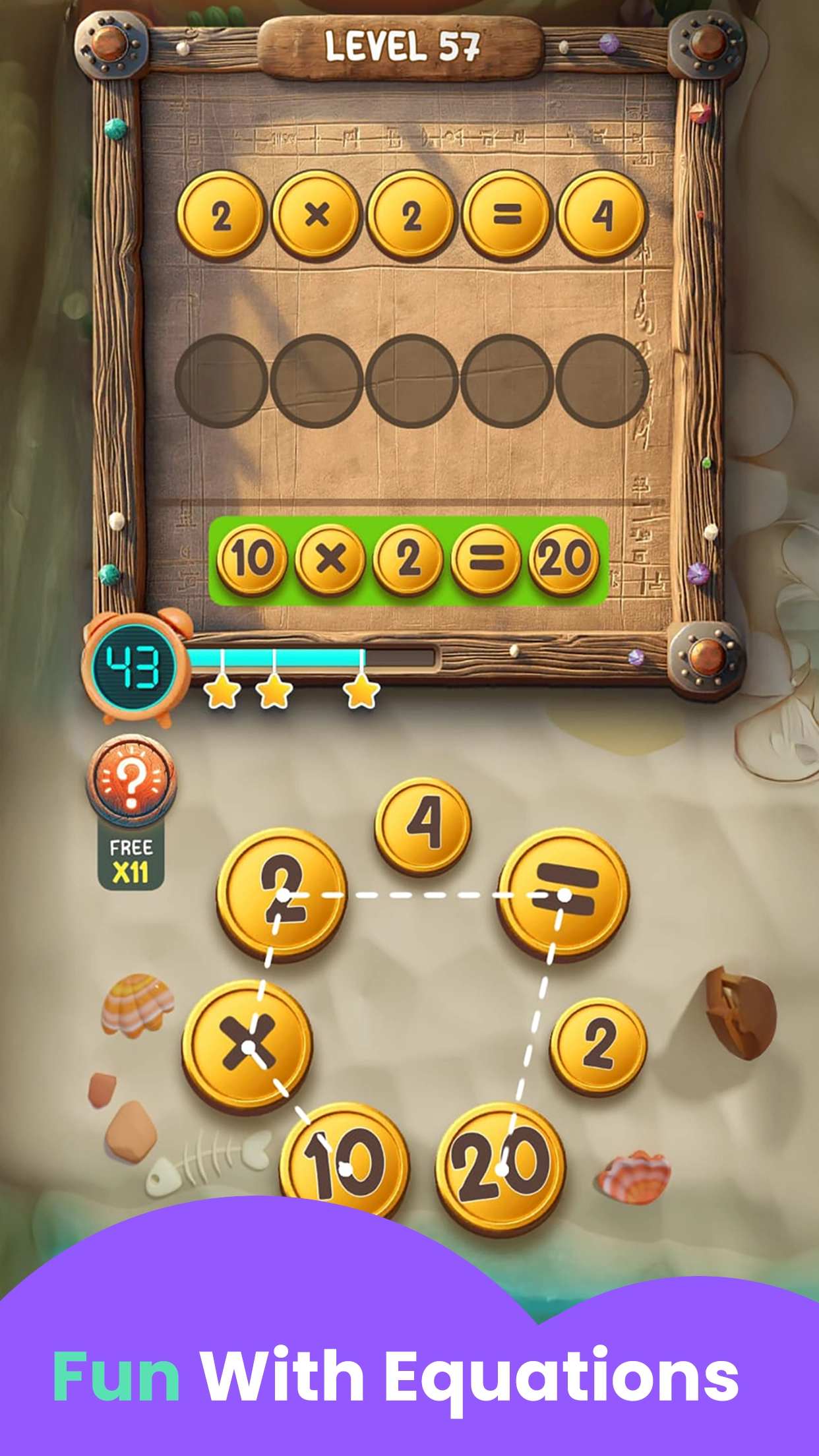 maths puzzle game gameplay screenshot 4