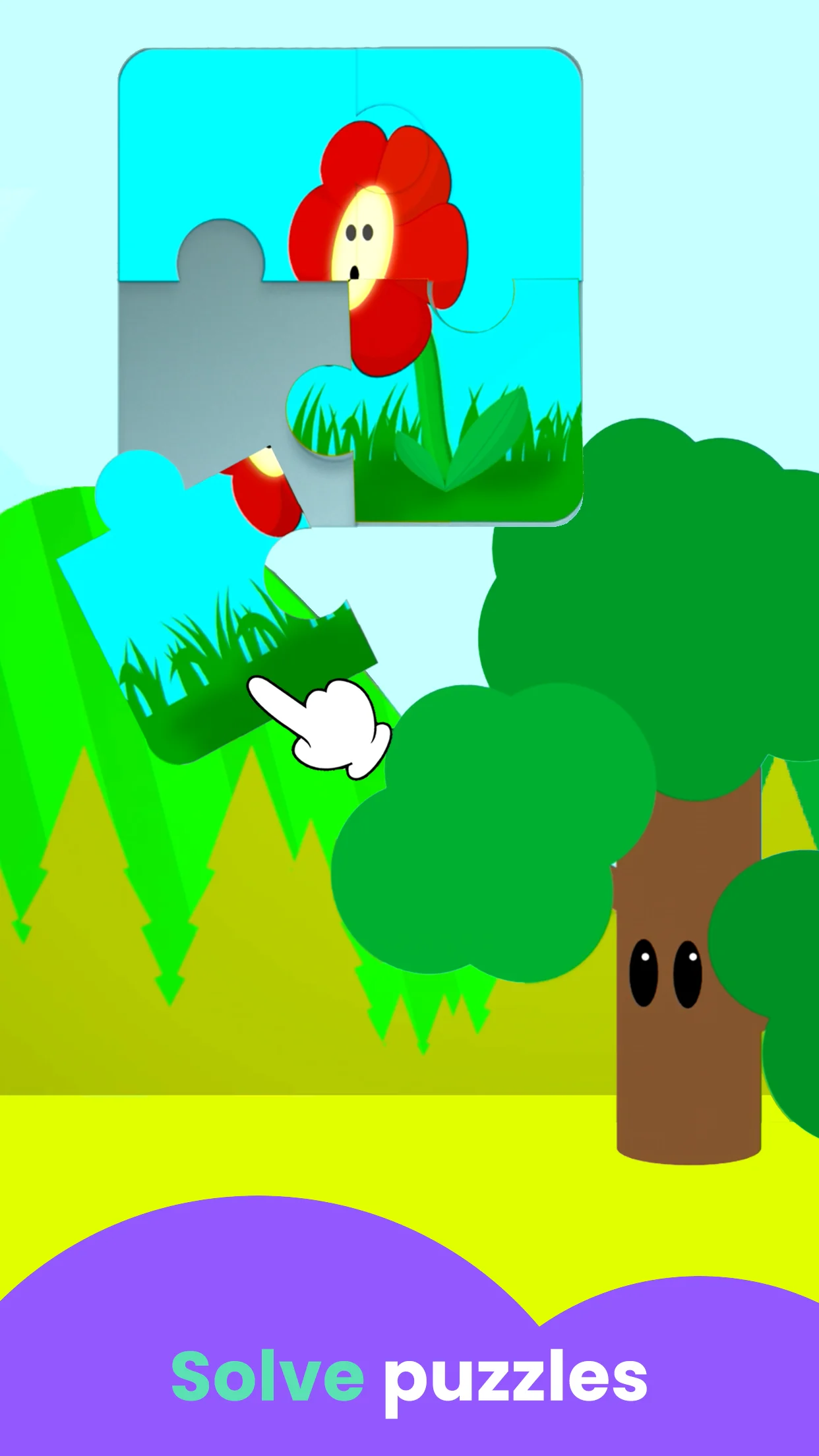 mini forest game gameplay screenshot 1