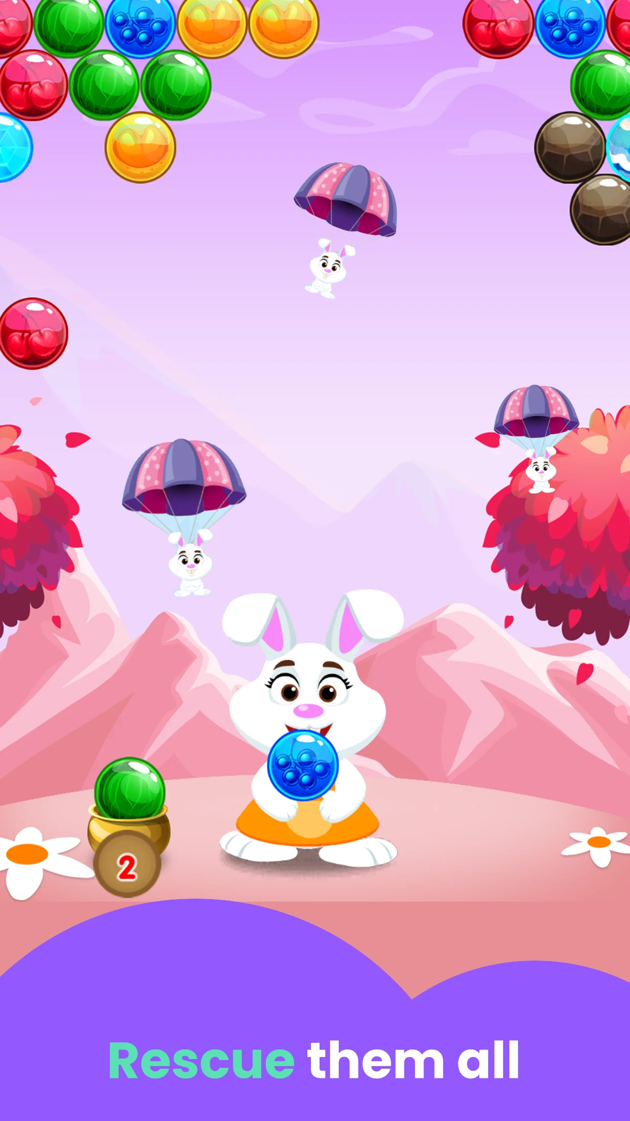 rabbit rescue game gameplay screenshot 5