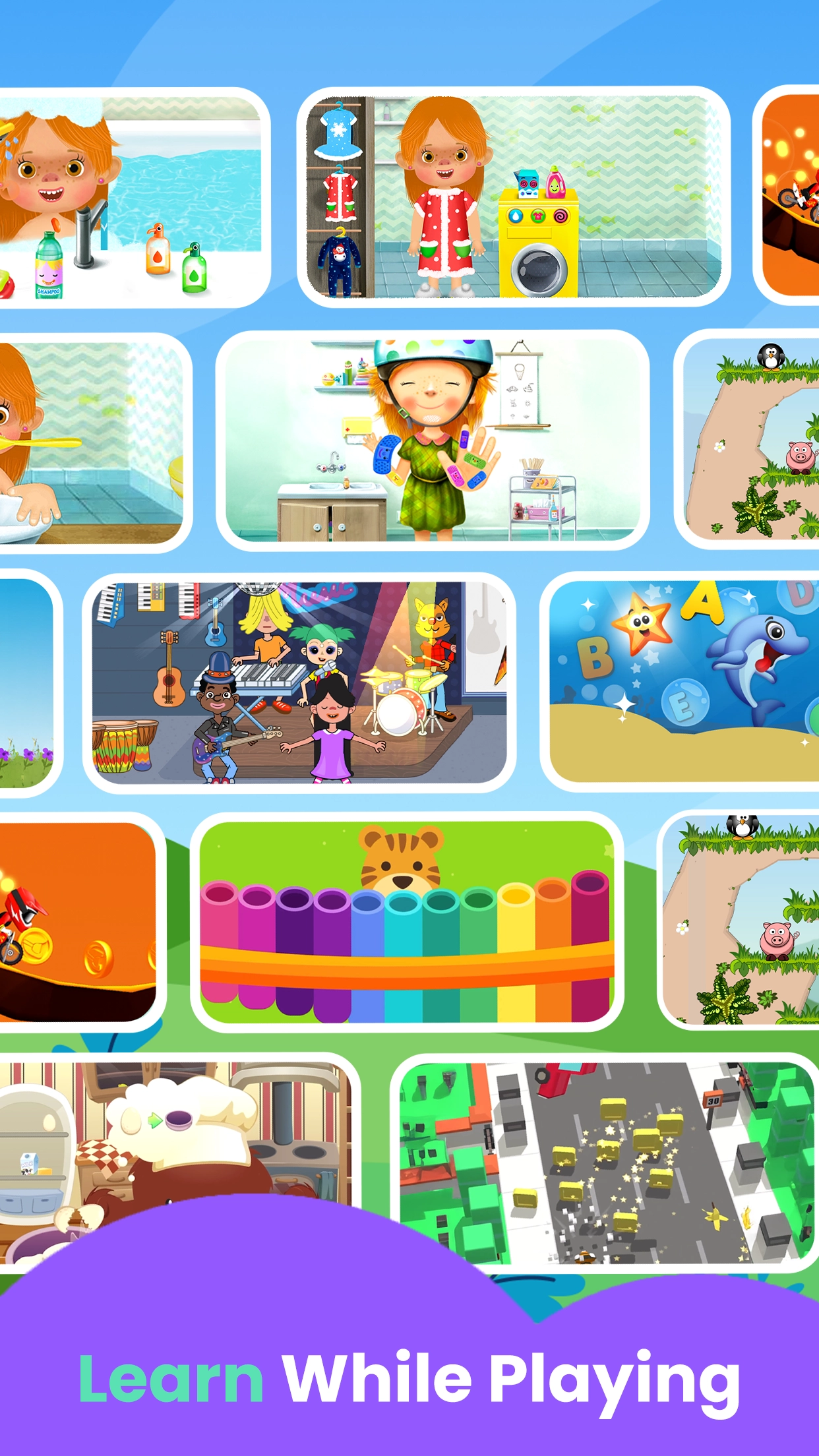 Math games for kids with fun activities to learn numbers and problem-solving.