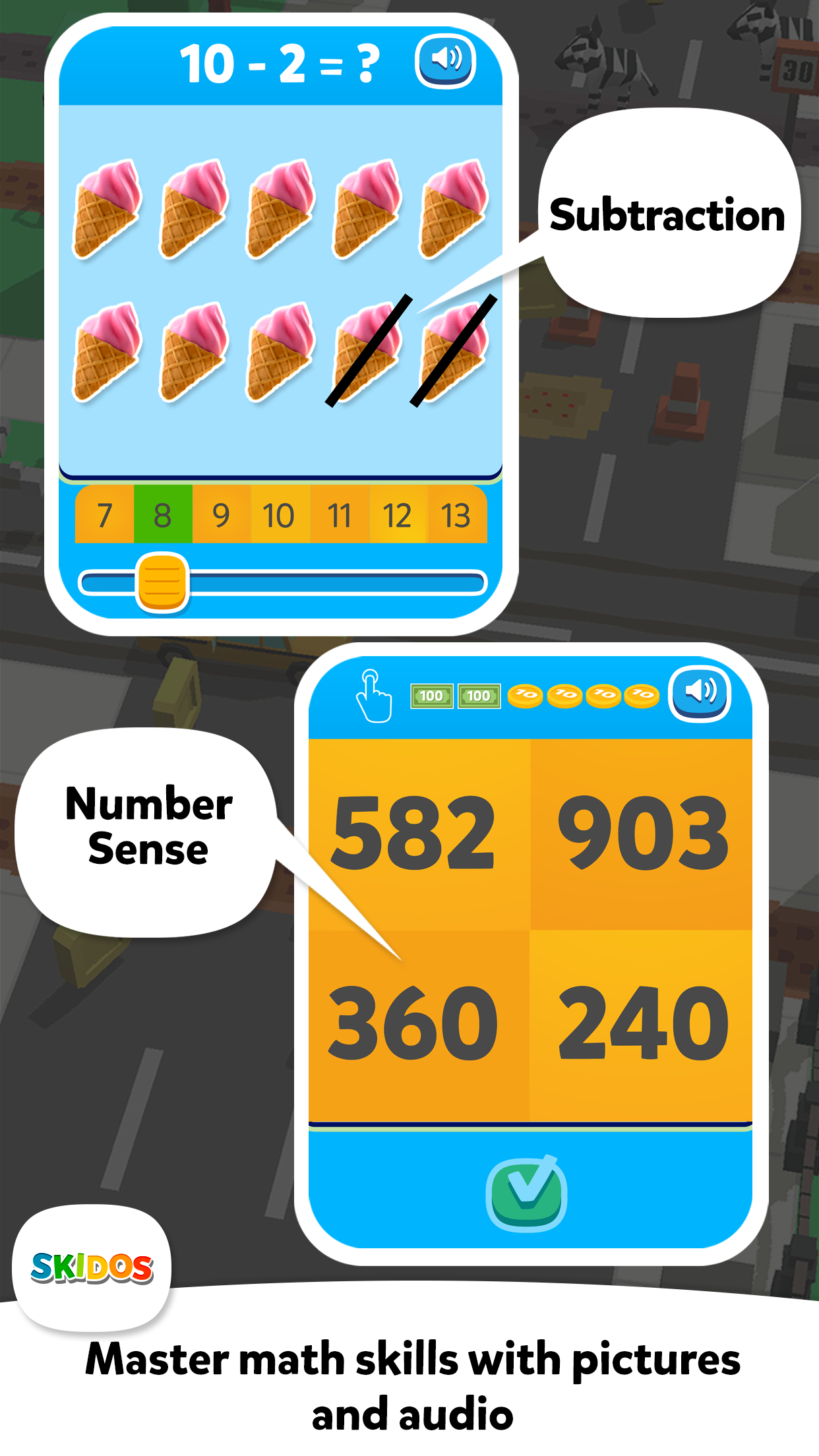 Cool Math Games | Brainy City | Learning games for 5-11 year old | Skidos
