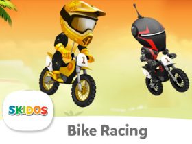 Bike Racing Math Games for Kids