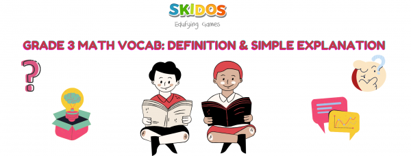 Grade 3 Math Vocabulary Definition Simple Explanation SKIDOS