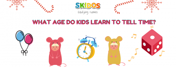 What age do kids learn to tell time