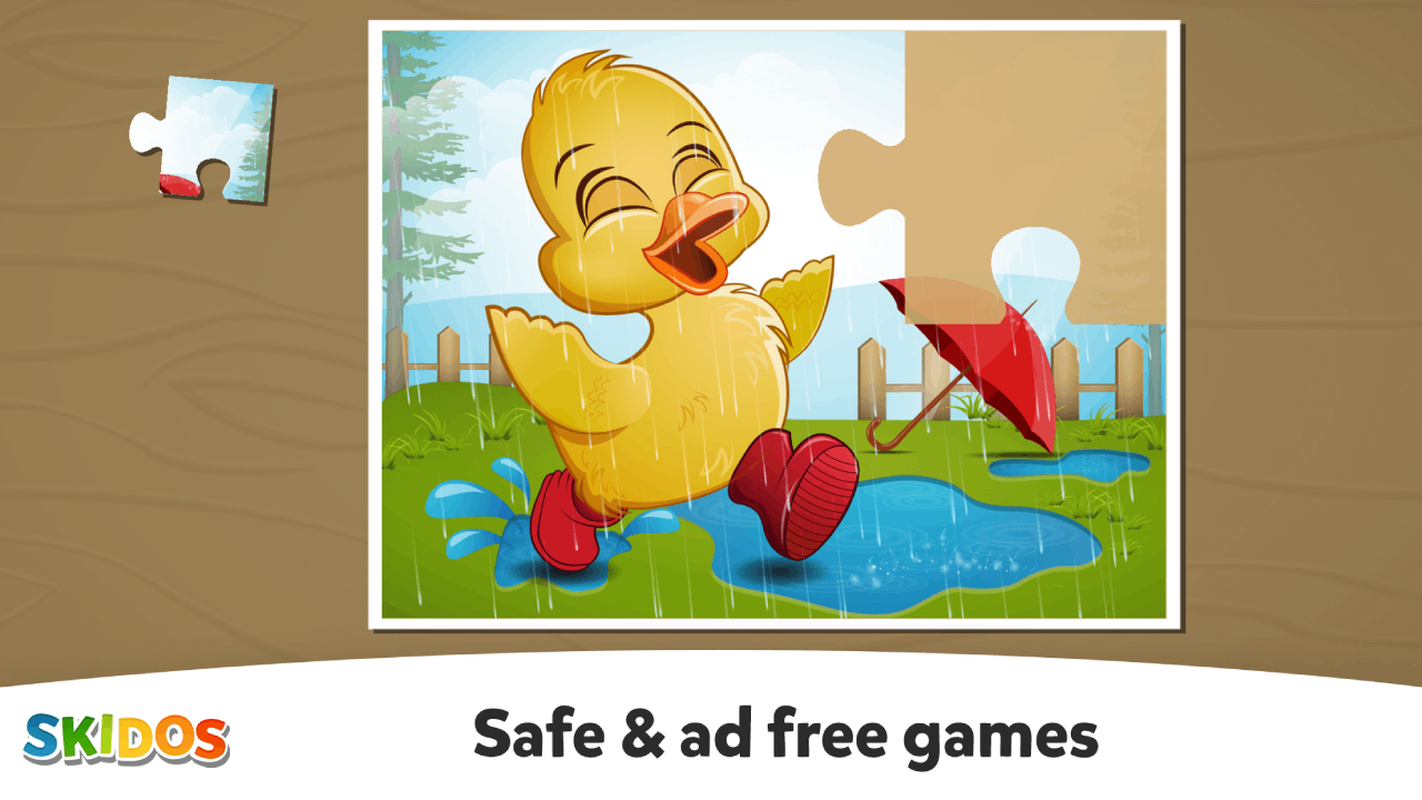 Puzzle Games - Safe Kid Games